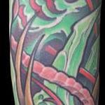 Tattoos - green bio detail - 106272